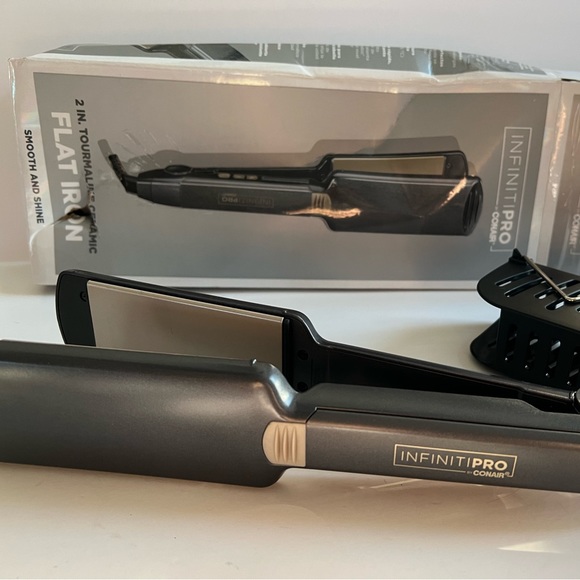 INFINITIPRO BY CONAIR Tourmaline Ceramic Flat Iron, 2-inch - Picture 3 of 4